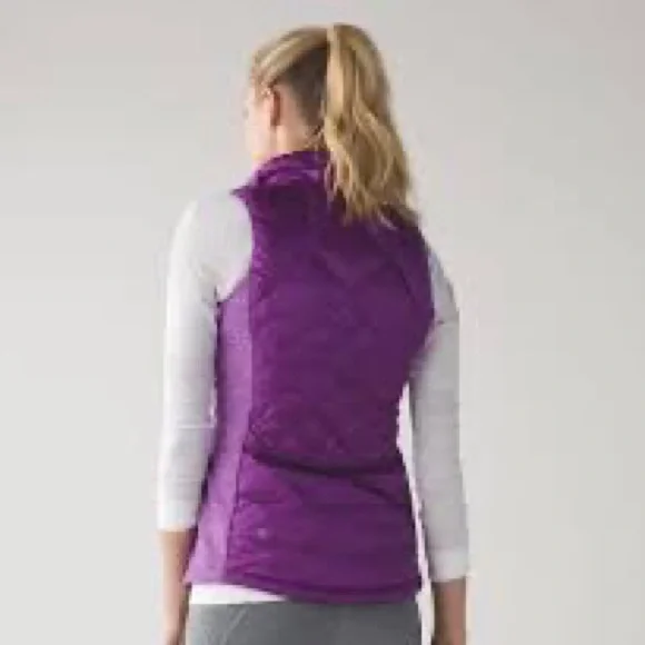 Lululemon Down for a Run Vest Tender Violet - Picture 3 of 8